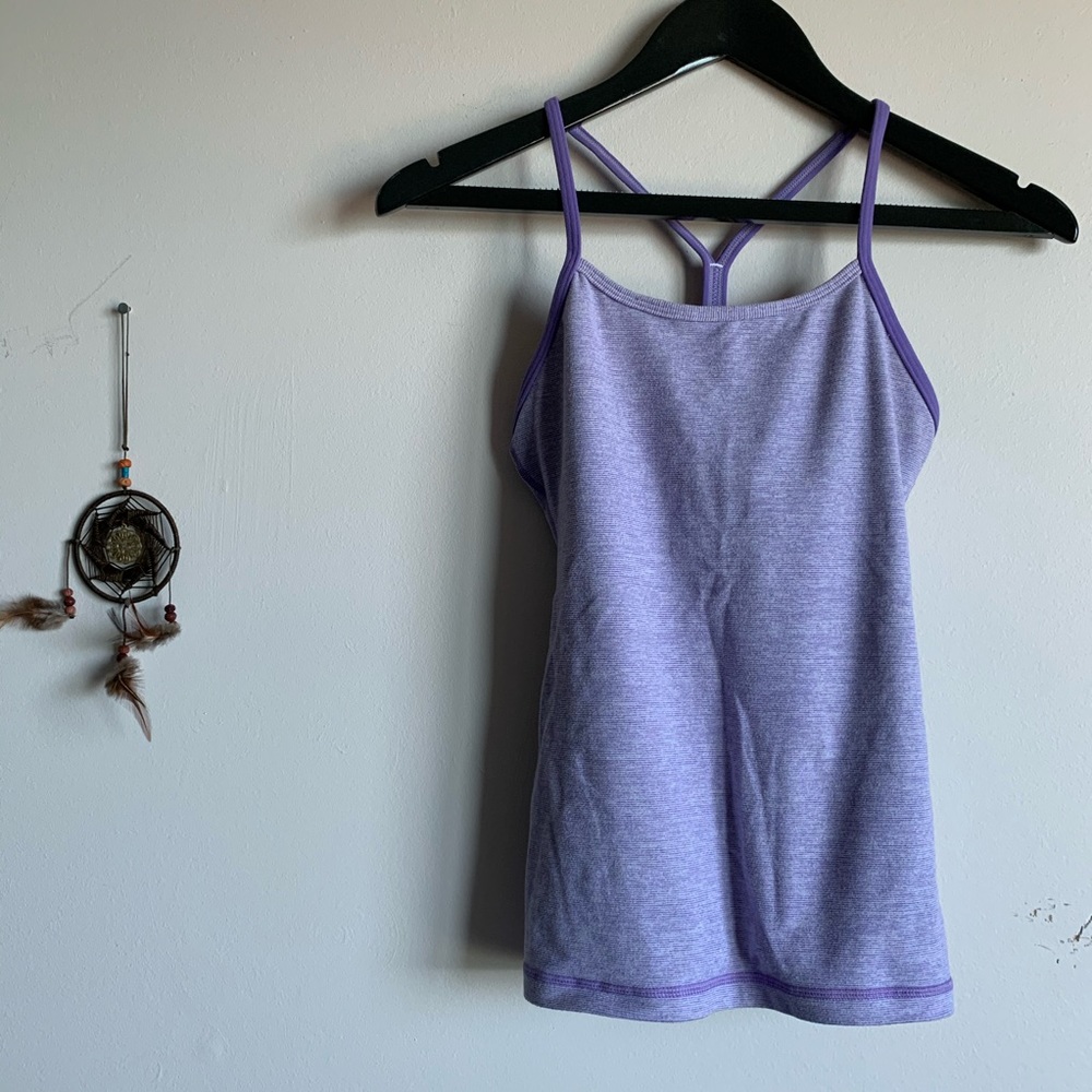 Lululemon tank with built in support